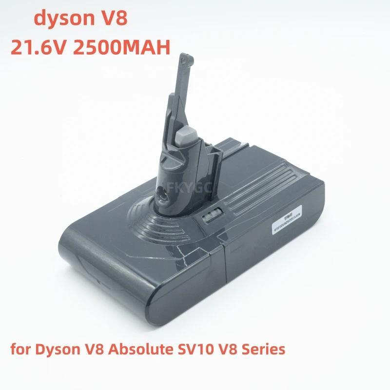 New V8 21.6V 2500MAH Floor Sweeper Battery for Dyson V8 Absolute SV10 V8 Series