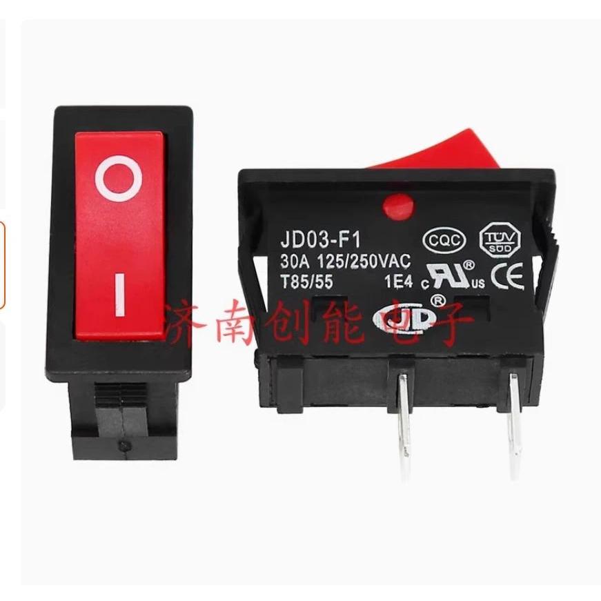 NEW Two foot two speed red without light 30A boat shaped switch JD03-F1 electric boiler water heater