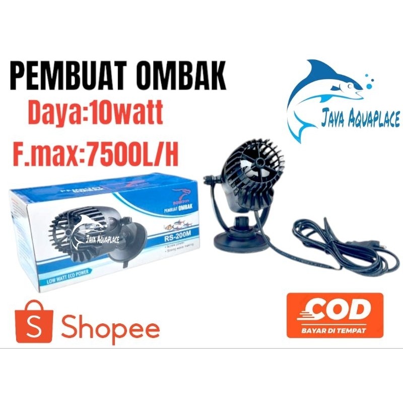 Wave Maker Pembuat Arus Ombak Aquarium Dan Kolam Koi ROSSTON WM 8000
