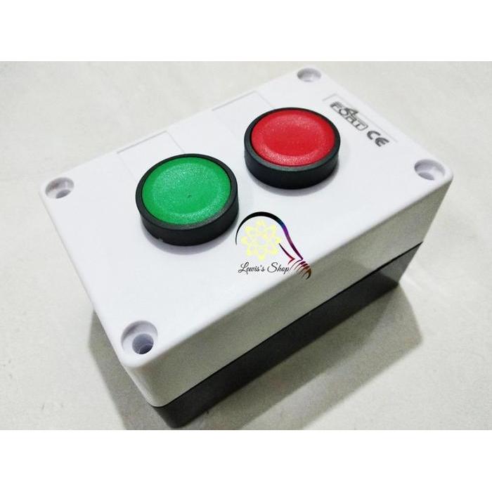 Dijual Push Button On Off Switch NO NC Box Weatherproof - PB - NO NC terlaris