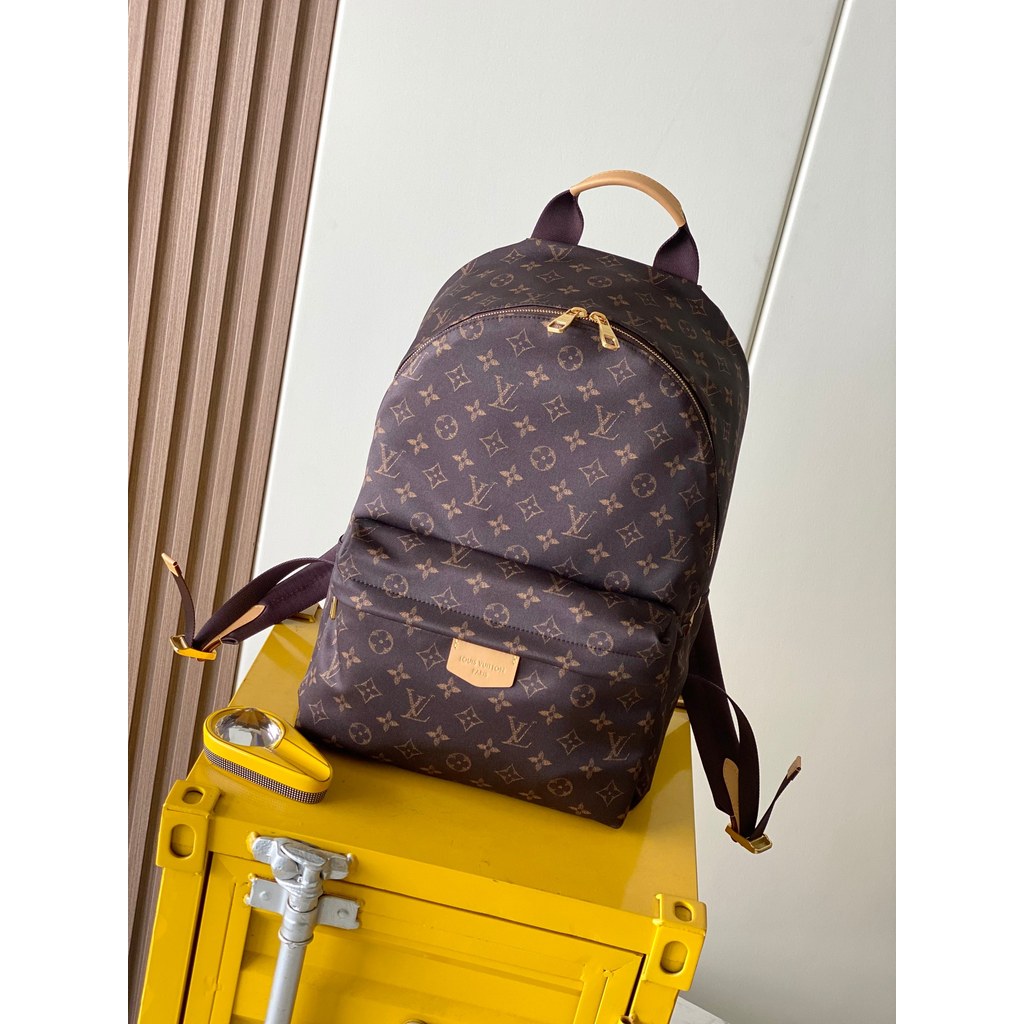 [ Pre-Order ] LV M2A456 Medium-Size Backpack, Classic Monogram, Large-Capacity Travel Backpack