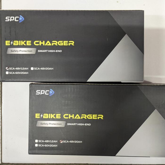 CHAARGER Selis Sepeda Listrik E-bike 48v 12Ah / 20 ah SLA atau Lithium SPC ORIGINAL - 48v/12AH