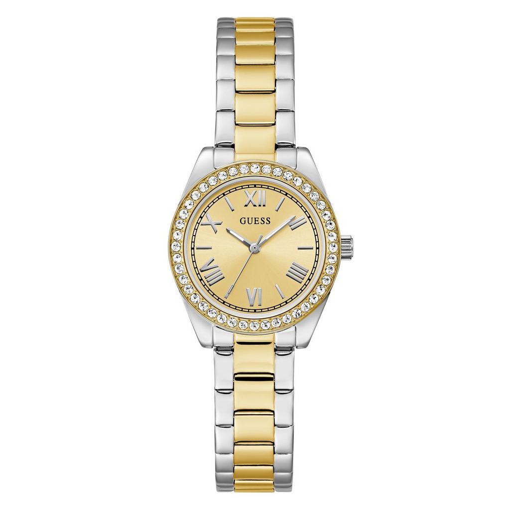 GUESS Mini Luna Ladies 2-Tone Analog Watch
