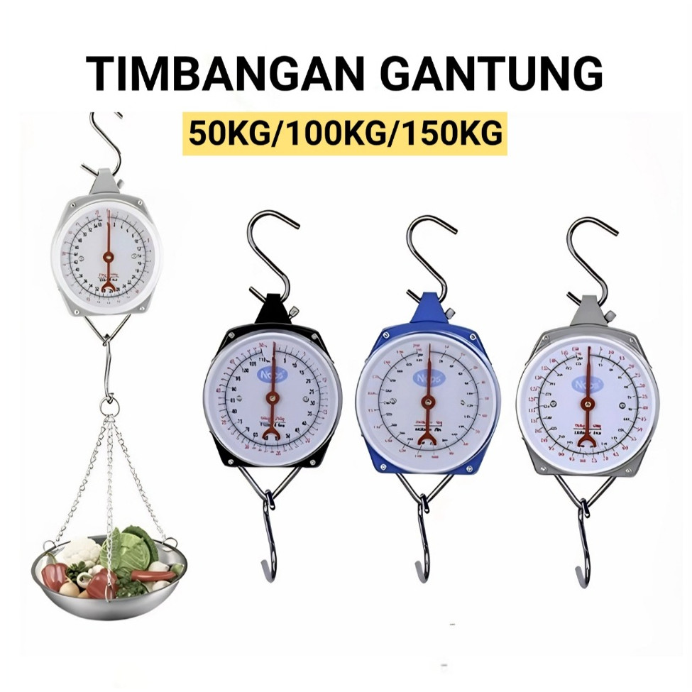 Timbangan Gantung Besi Timbangan Gantung jarum Hanging Scale