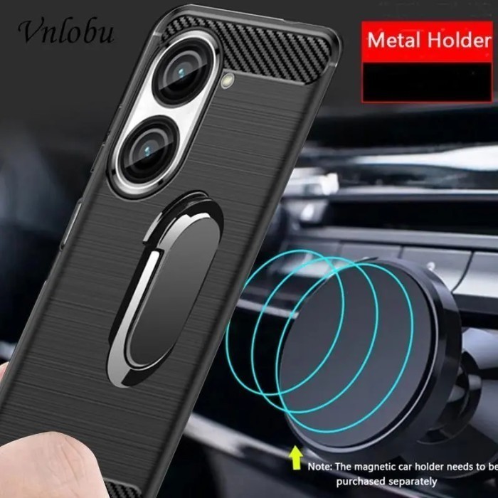 CASE ZENFONE 9 CASE RUGGED CARBON ARMOR ANTI SHOCK