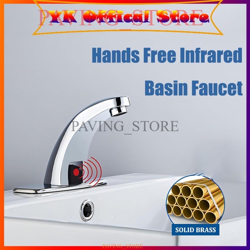 Kran Wastafel Sensor Otomatis keran sensor Kran Air Sensor Keran Air Cuci Tangan Kran Sensor Otomati