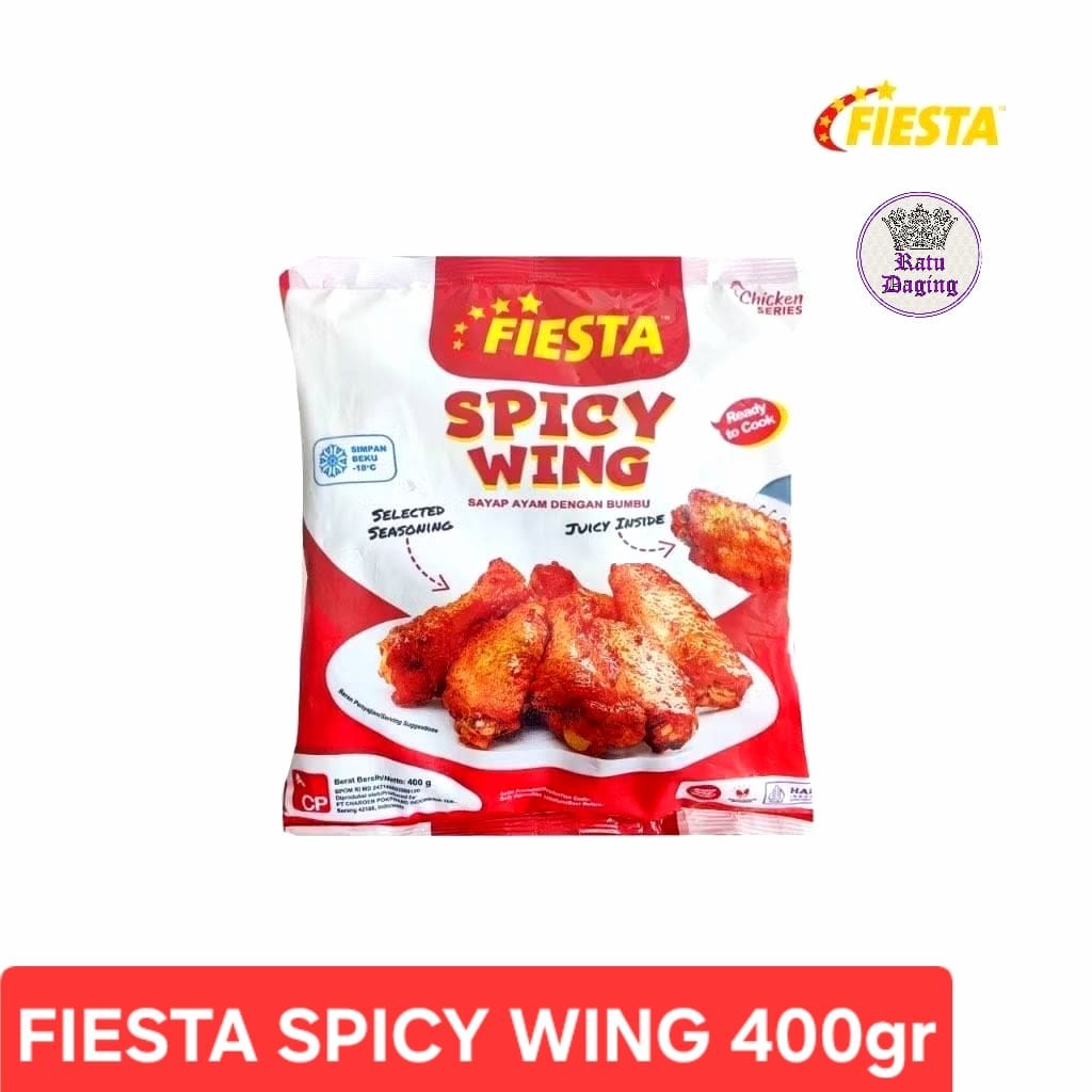 Fiesta Spicy Wing 400gr Fiesta Chicken Spicy Wing