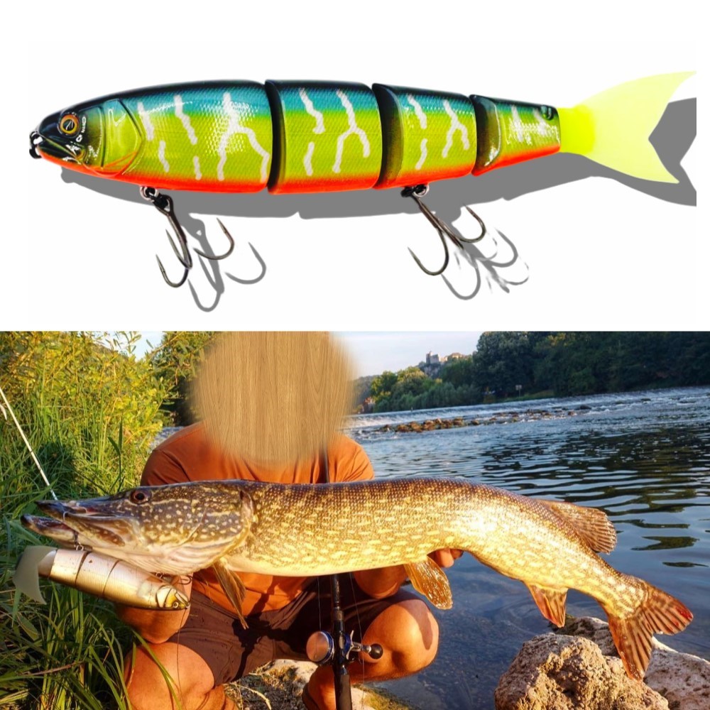 Swimbait Lure Jointed Floating Giant Bait Balam Floating Lure For Big Bait Bass Catfish Hard Lure Gi