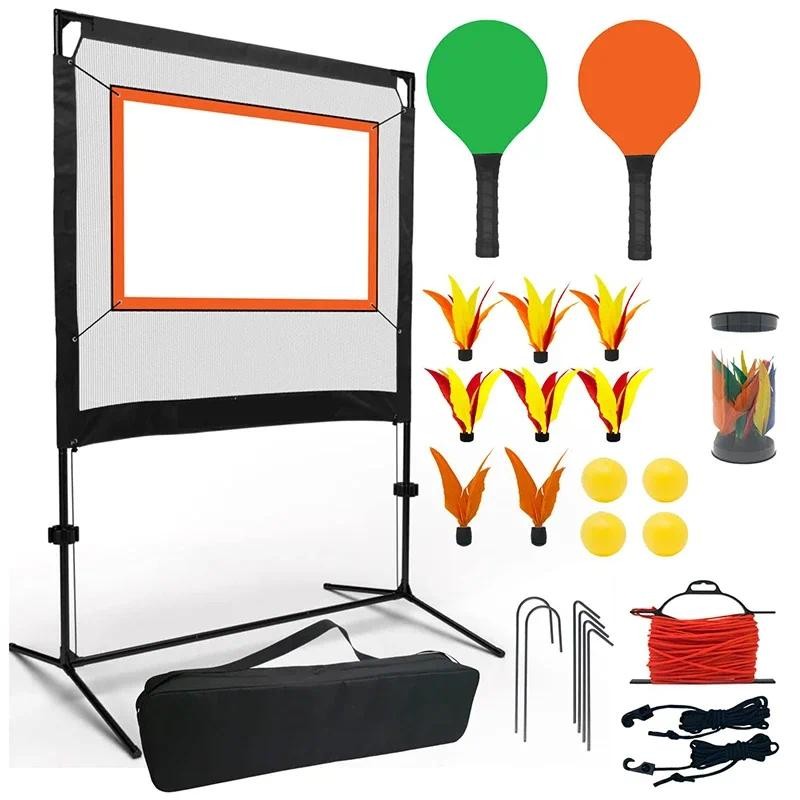 Factory Pickleball net Badminton Volleyball Tennis Game Set pickleball set with net for practice