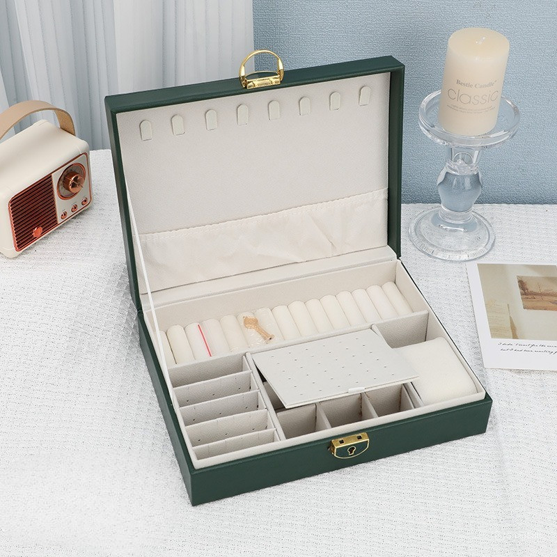 kotak penyimpanan perhiasan dengan kunci kotak perhiasan kotak perhiasan batch 91112