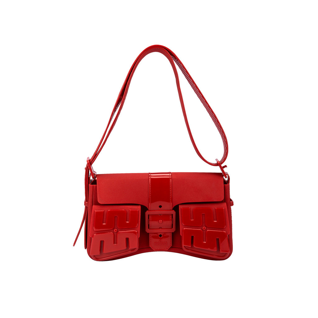Tas Bahu Wanita Melissa Cargo Bag Red