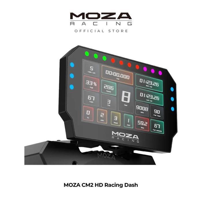 MOZA Racing CM2 HD Dashboard For R3 R5 R9 R12 R16 R21 WheelBase Dash - Accesories Simulator