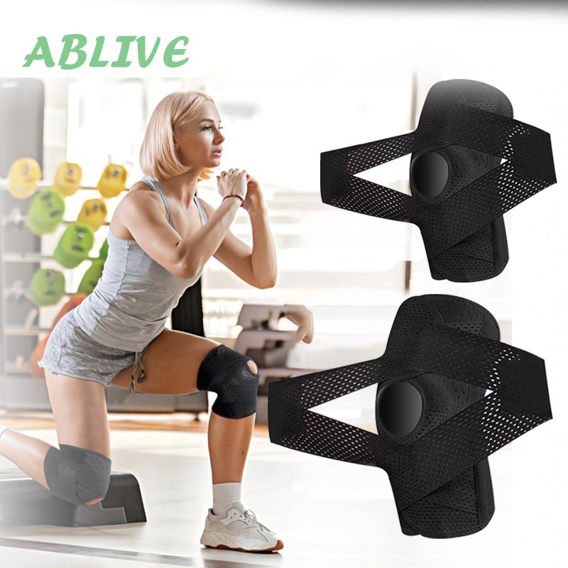 Dekker Lutut Olahraga Deker Lutut Rs Cedera Meniskus  Deker Dengkul Deker Pelindung Lutut Knee Pad L