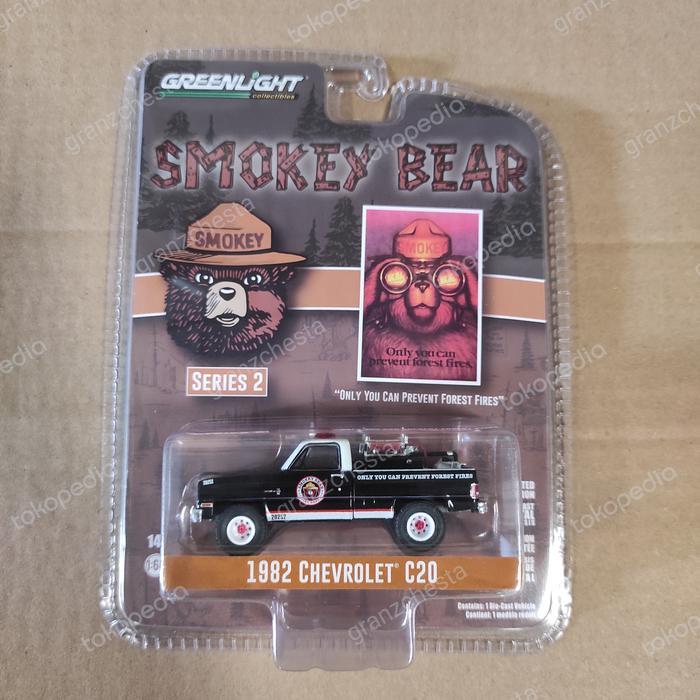 GREENLIGHT SMOKEY BEAR SERIES 2 - 1982 CHEVROLET C20 BEST
