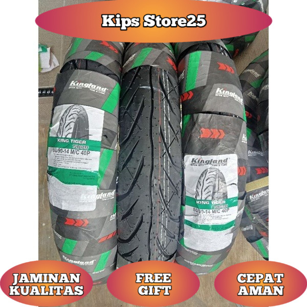 #Ban tubeless 80/90 14 kingland #ban matic 100% original'