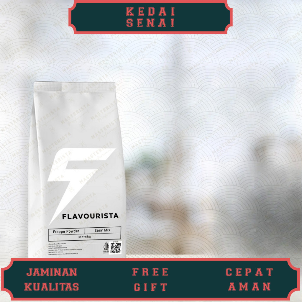 Flavourista Bubuk Minuman Murah Rasa Matcha / Matcha Powder 1000 gram
