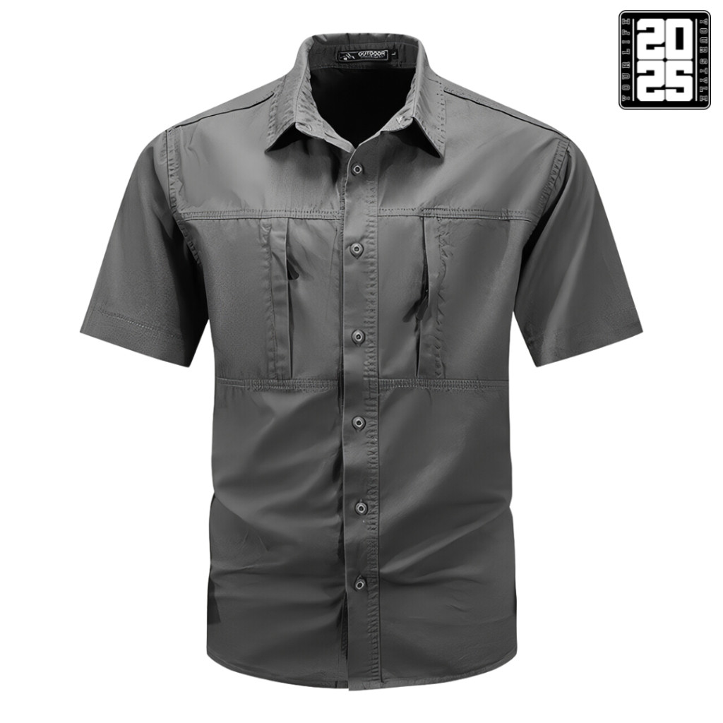 Kemeja Tactical Pria / Kemeja Tactical / Kemeja Tactical Lengan Pendek / Kemeja Pria / Kemeja Pria L