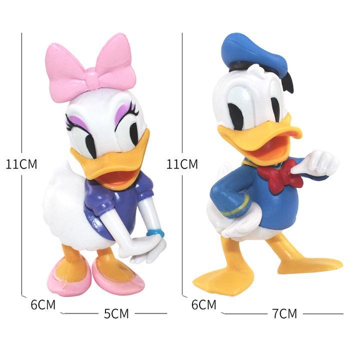 hiasan kue Donald duck/Miniatur Donald duck Desy/figure disney/donald - Donald