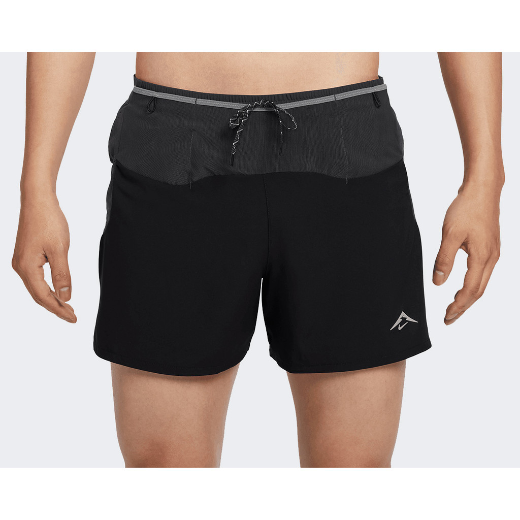 Celana Lari Pria Nike Trail Second Sunrise Dri-Fit ADV Brief-Lined Black - HJ3573-010