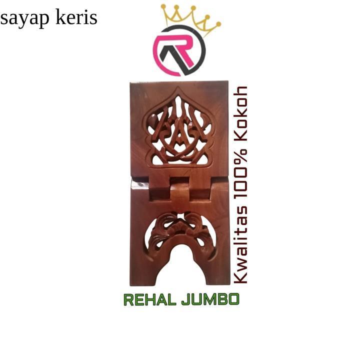 REKAL JUMBO Tataan Alqur'an Motif Ukir Iqro' - Rekal Iqro, UK jumbo SY13