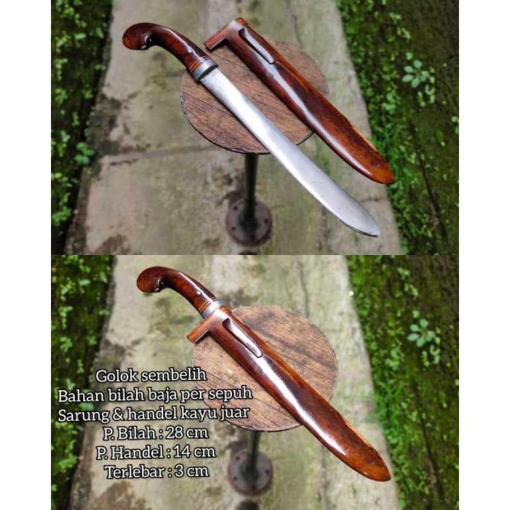 pisau jagal pisau potong golok baja golok sembelih hewan qurban golok cibatu 031 Y4S