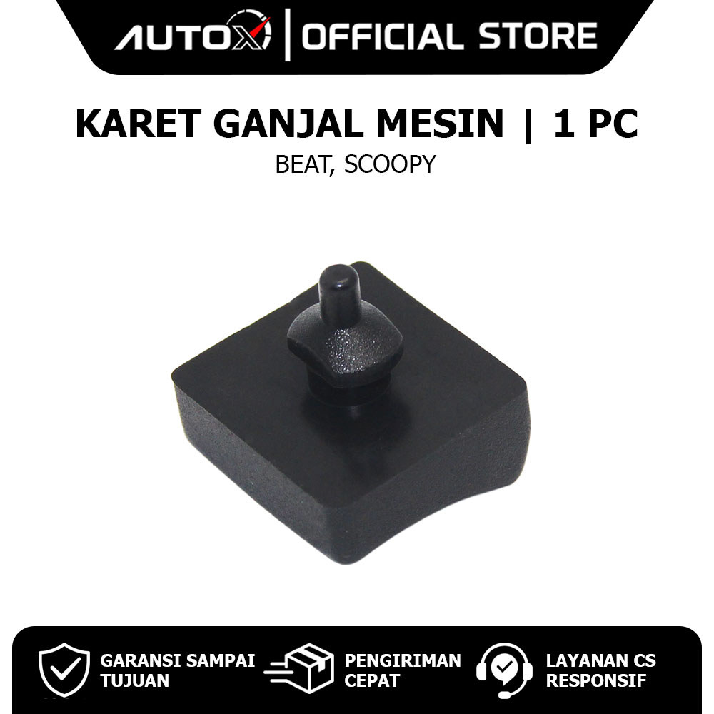 Karet Peredam-Tahanan Mesin-Rubber Link Stopper Beat/Scoopy Karbu-Old