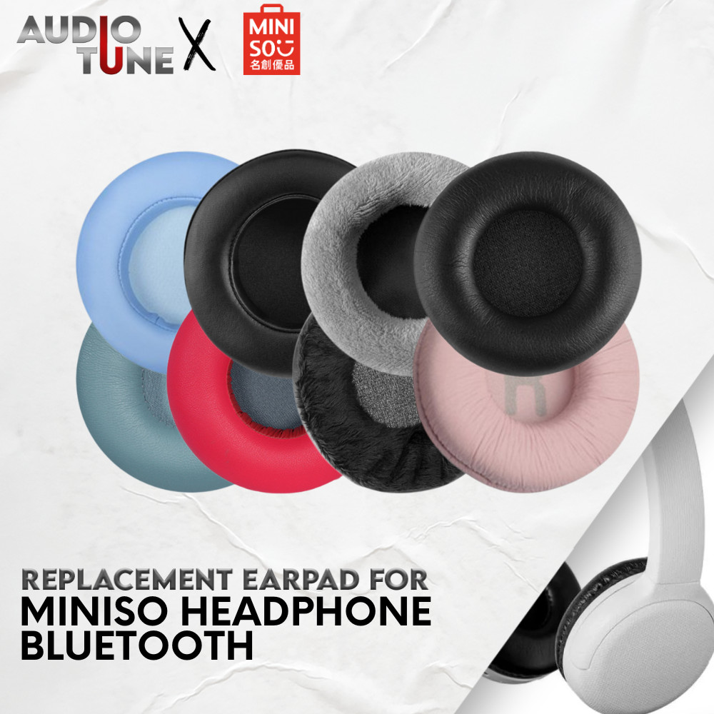 Ear Cushion Pad Earcup Miniso Headphone Bluetooth Busa Foam Pad Earpad