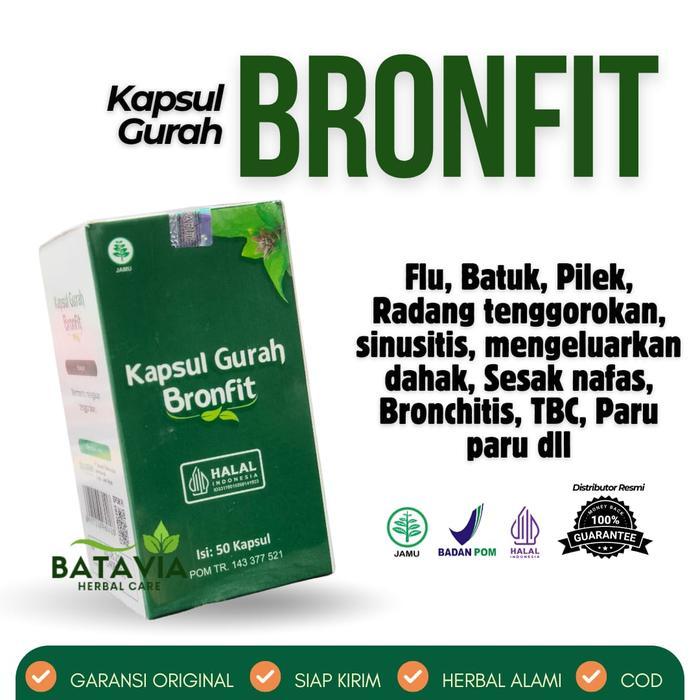 Gurah Bronfit Naturafit Kapsul Naturafit Kapsul Gurah - 50 Kapsul