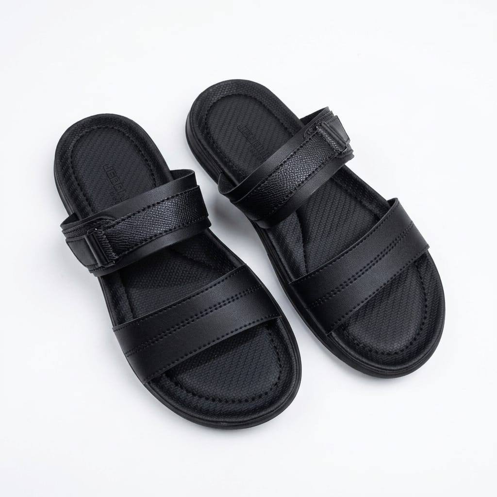 JEDDI JOHN [ARIEL 201] Sandal Selop Pria Kasual