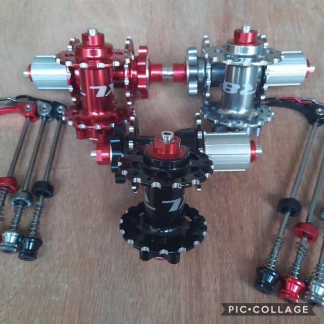 Hub Free Hub XLR8 CNC 32 Hole JANGKRIK DISC BRAKE HARGA SEPASANG