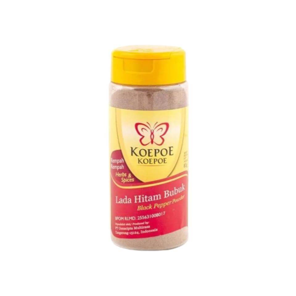 Koepoe Koepoe Lada Hitam Bubuk Botol 83 gr