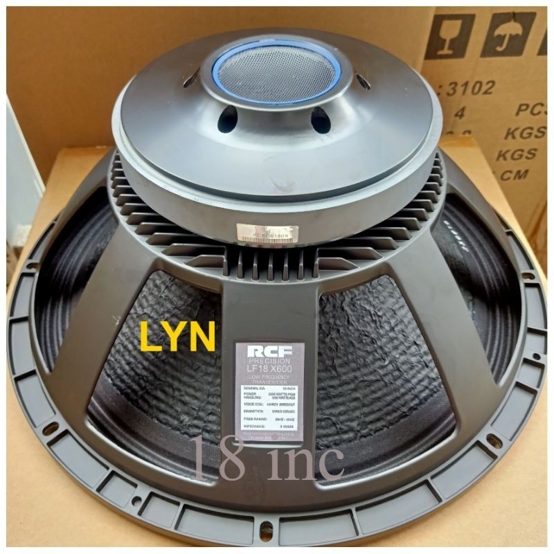 SPEAKER RCF LFX600 SUBWOOFER  INCH RCF LF x600