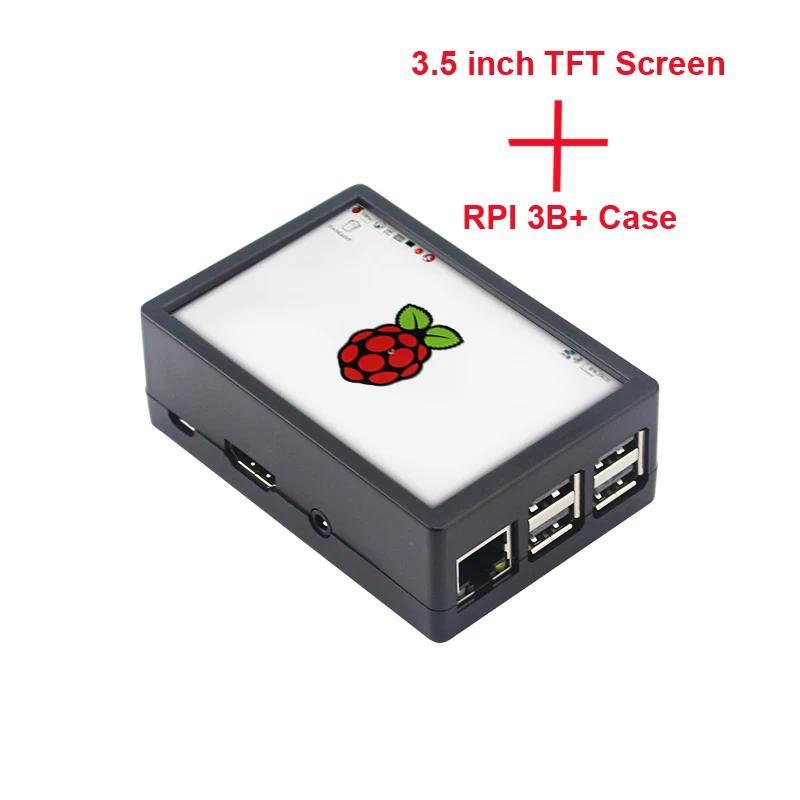 Raspberry Pi 3 Model B+ ABS Case with 3.5 inch TFT Screen for Raspberry Pi 3 Model B+/ Raspberry Pi 