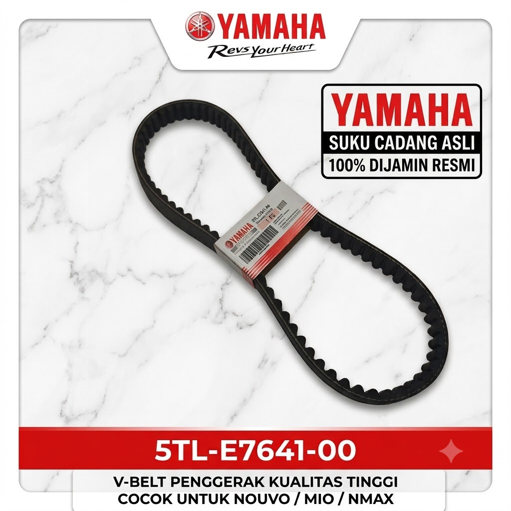 V-BELT YAMAHA VANBELT PANBEL 5TL-E7641-00