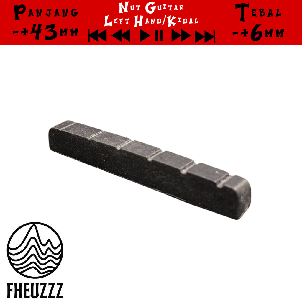 Nut Gitar Left Handed Kidal 43mm
