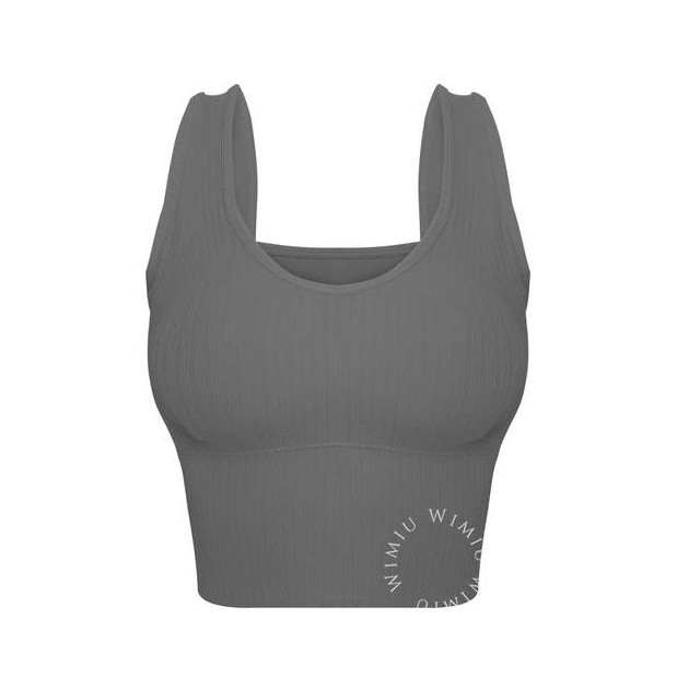 Mantapbetul- Wimiu Tanktop Tank Top Crop Top Sport Bra Bh Sport Bh Nita Singlet Busa 100048