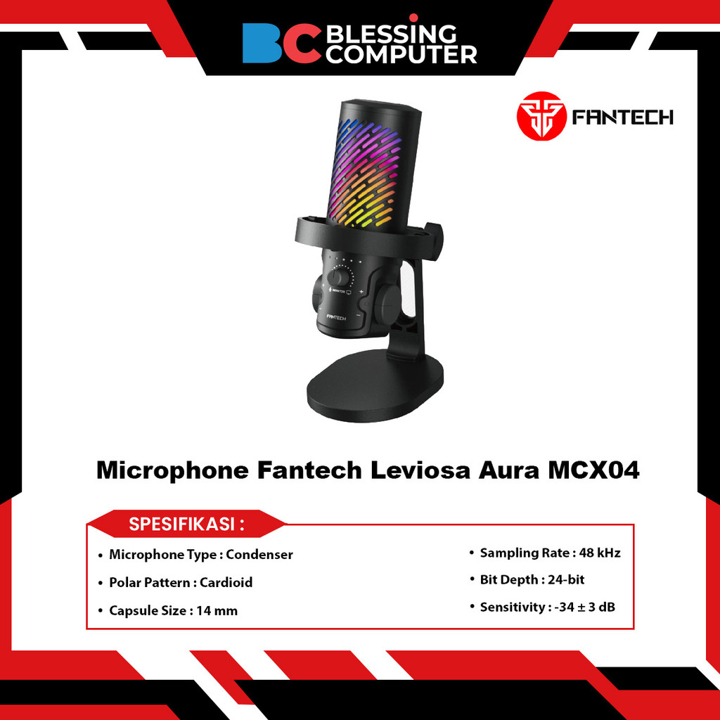 Microphone Fantech Leviosa Aura MCX04