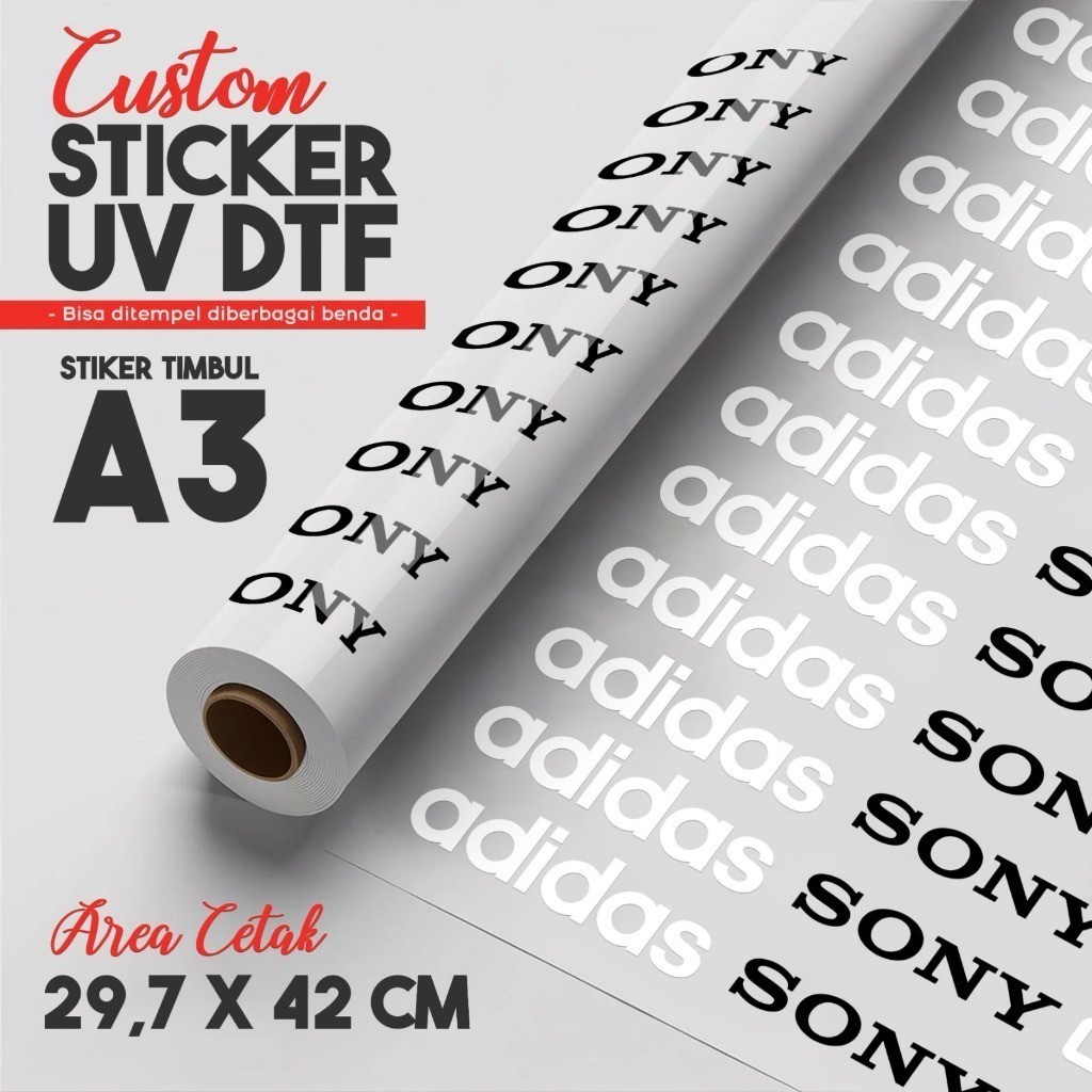 Cetak Stiker UV DTF A3 | Stiker UV DTF Custom suka suka (3)