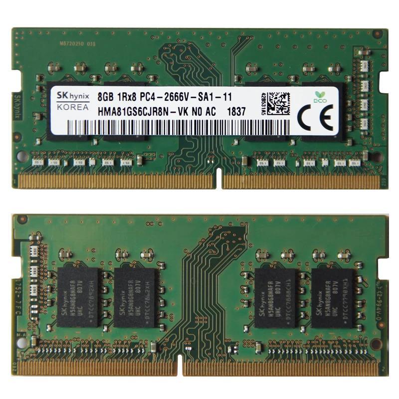 SK hynix DDR4 8GB 16GB 2666MHz RAM 1Rx8 PC4 - 2666V 1.2V Laptop Memory SODIMM Mini host
