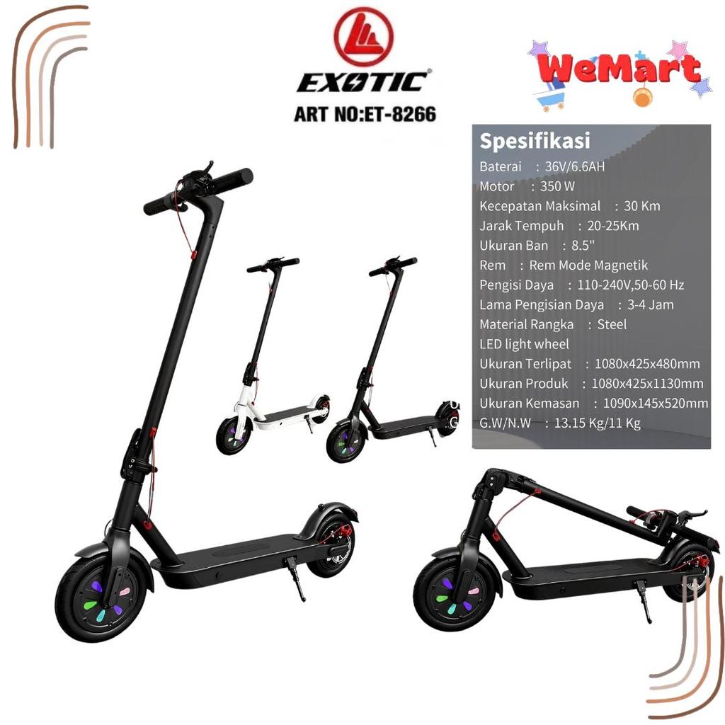 ST 8143 ST 8145 ST 8150 ST 8256 ST 8266 EXOTIC ADULT ELECTRIC SCOOTER // Mainan Sekuter Listrik Dewa