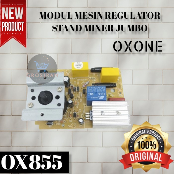 [ORI] Oxone OX-855 | PCB MODUL BOARD +  SWITCH ROTARY SAKLAR PUTAR MIXER JUMBO OXONE OX855 | OXONE M