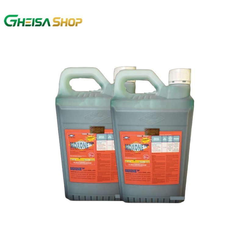 HERBISIDA NOXONE 276 SL 5 LITER | HERBISIDA KONTAK PEMBASMI GULMA RUMPUT BERDAUN LEBAR / RUMPUT DAUN