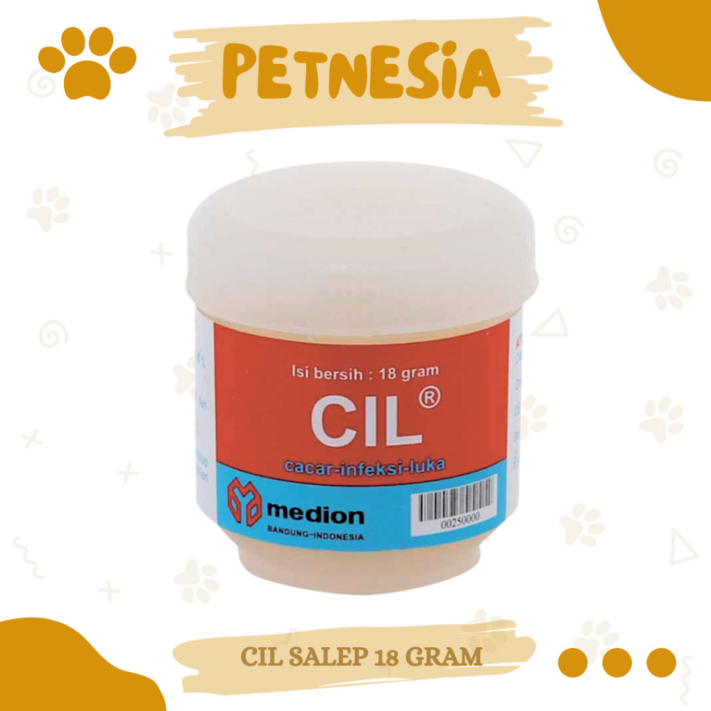 CIL SALEP 18 GRAM MEDION -  Antibiotik Oles Cacar Luka Salep untuk Ayam Infeksi Luka