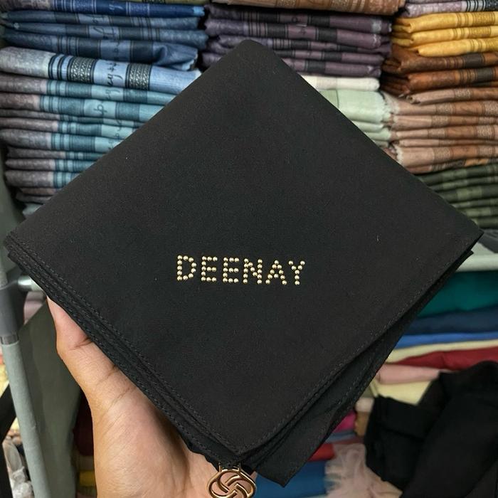 Deenay - Hijab segi empat polos liza series original deenay scarves voal polos premium  Kerudung Bas