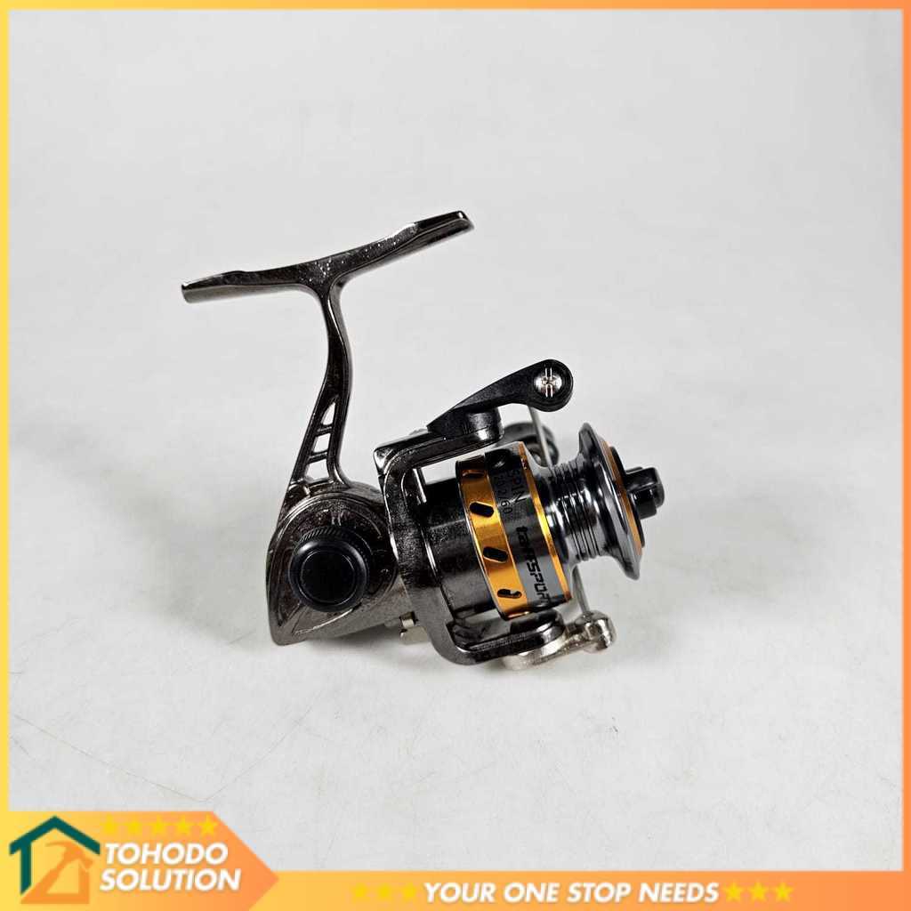 TaffSPORT Reel Pancing Mini Spinning Fishing Reel 4.3:1 100 - MN100