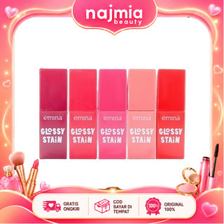 Najmia Ofc Emina Glossy Stain l Lipstik Emina Glossy Stain