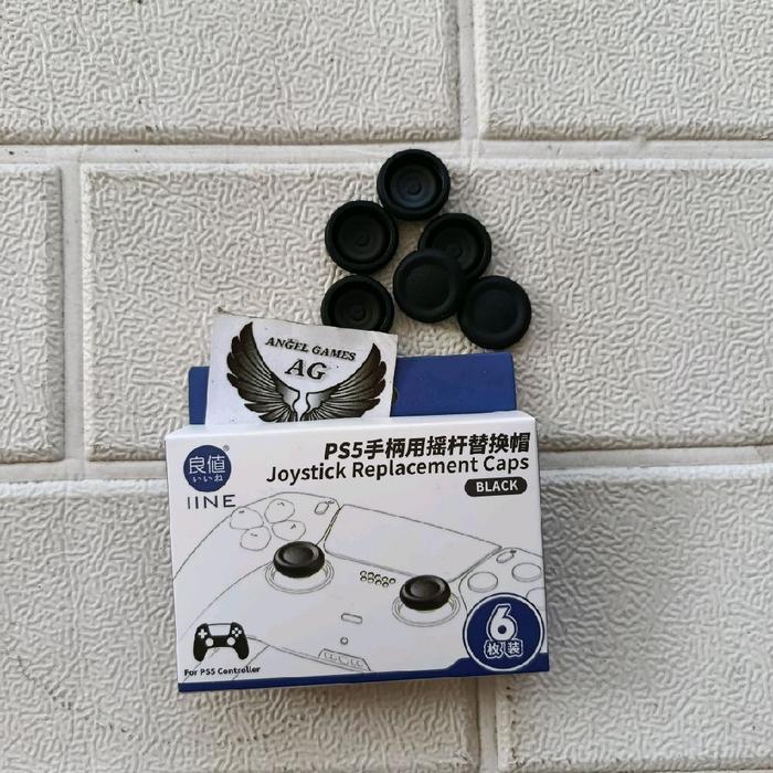 IINE Original Joystick Replacement Thumb Caps For Playstation 5 Joystick Controller Karet Penutup To