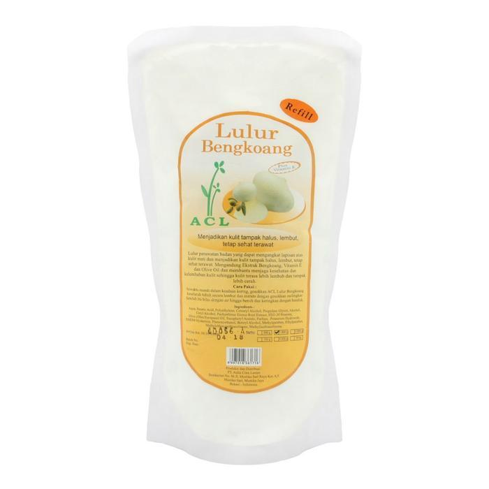 Ready ACL – Lulur Refill Strawberry Bengkoang Coklat Green Tea Susu (1000 g) - Bengkoang 1 kg