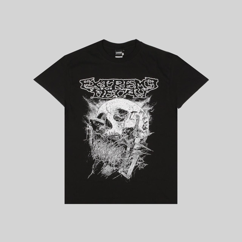 Tshirt - EXTREME DECAY - HELLCOME | Kaos Band Pria Reguler Original Merchandise