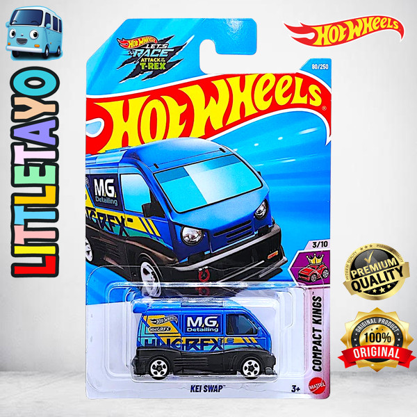 Hot Wheels Kei Swap Biru Diecast Mobil Van Japan Car JDM